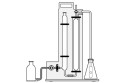 Aparat do oznaczania węglanów wg Scheiblera